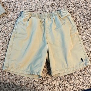 Polo by Ralph Lauren pull on khaki shorts